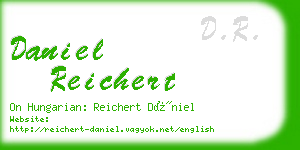 daniel reichert business card